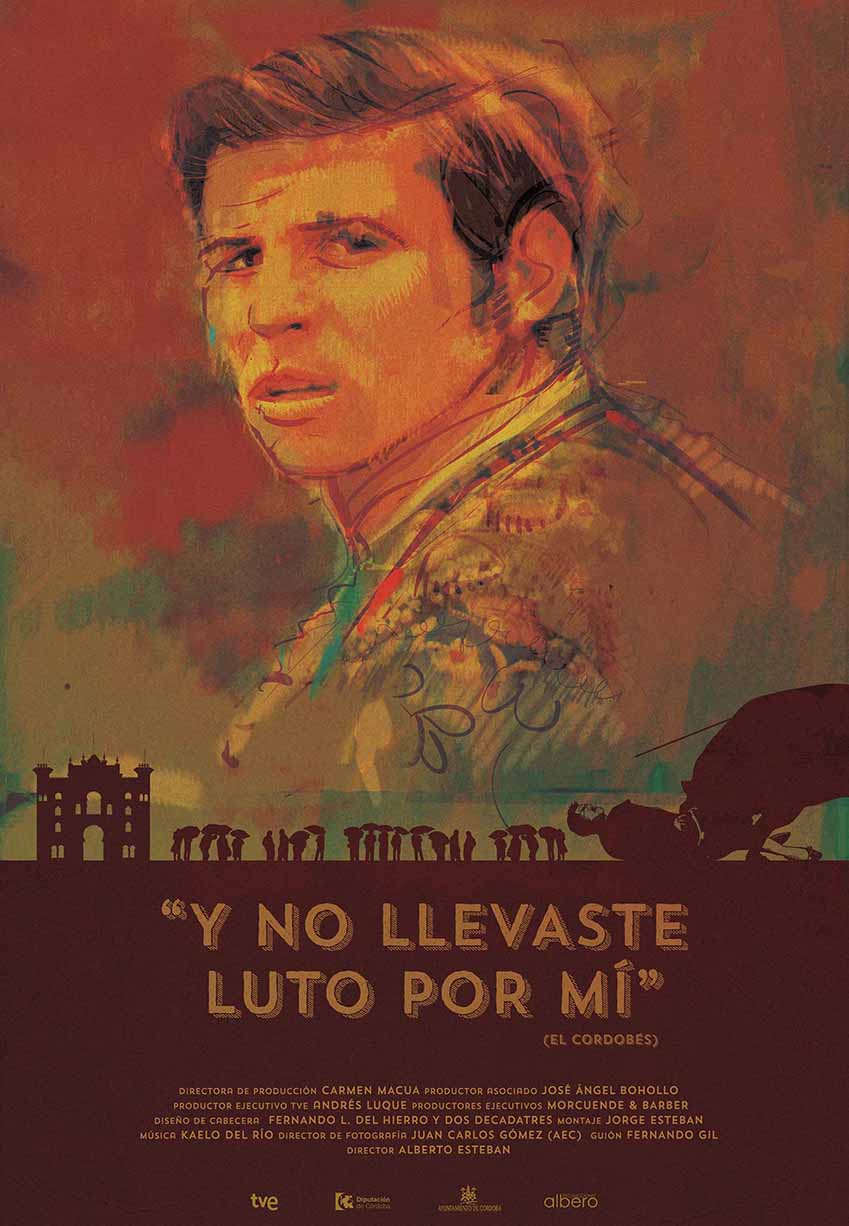 Cartel de Y no llevaste luto por mí. El Cordobés