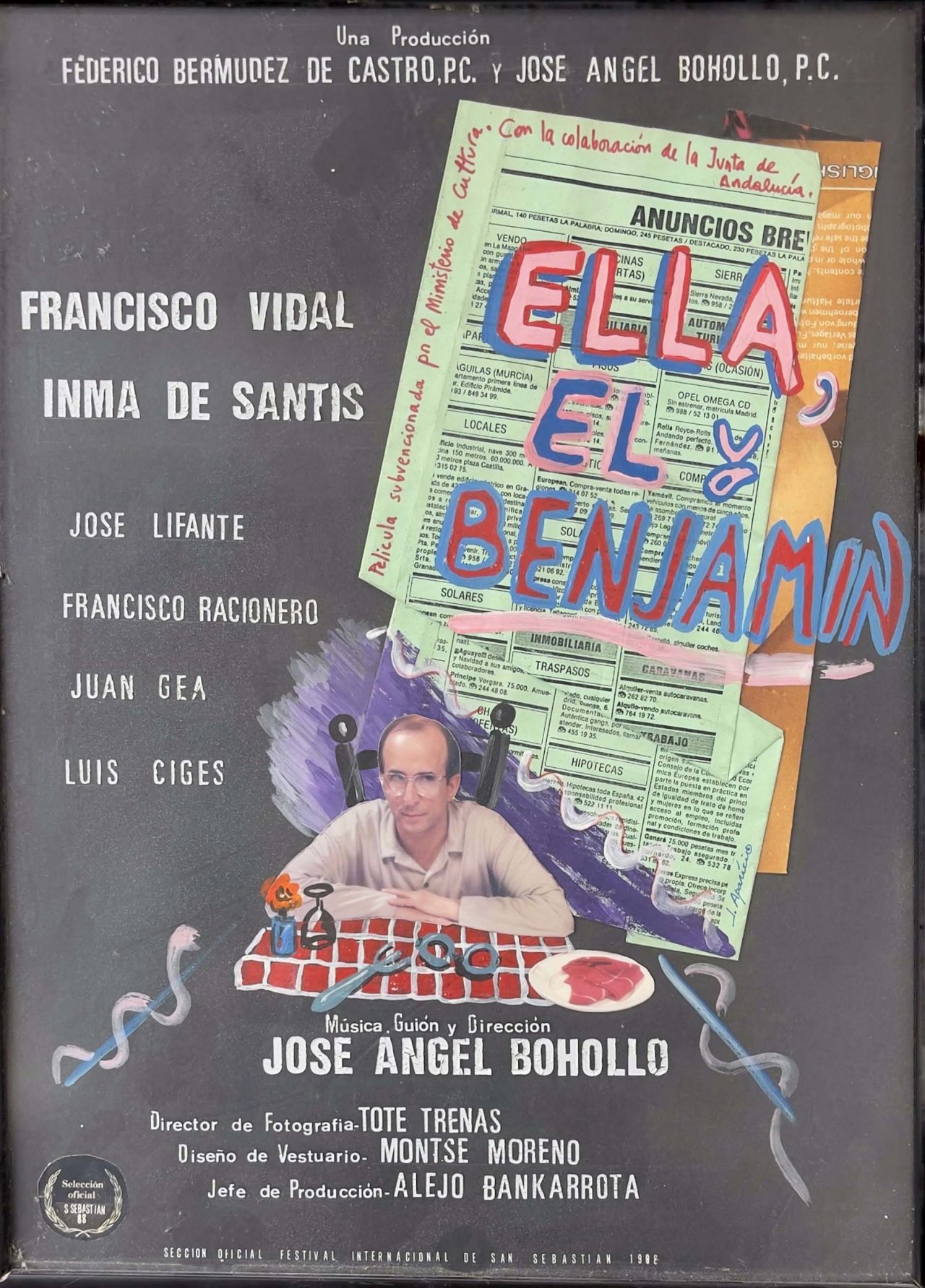 Cartel de Ella, él y Benjamín
