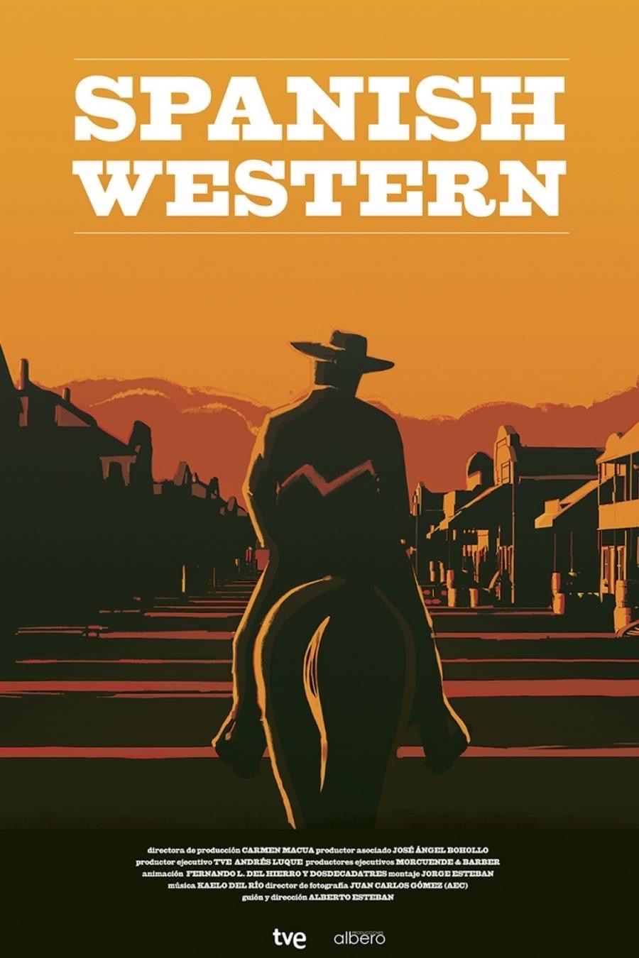 CARTEL SPANISH WESTERN COMPLETO